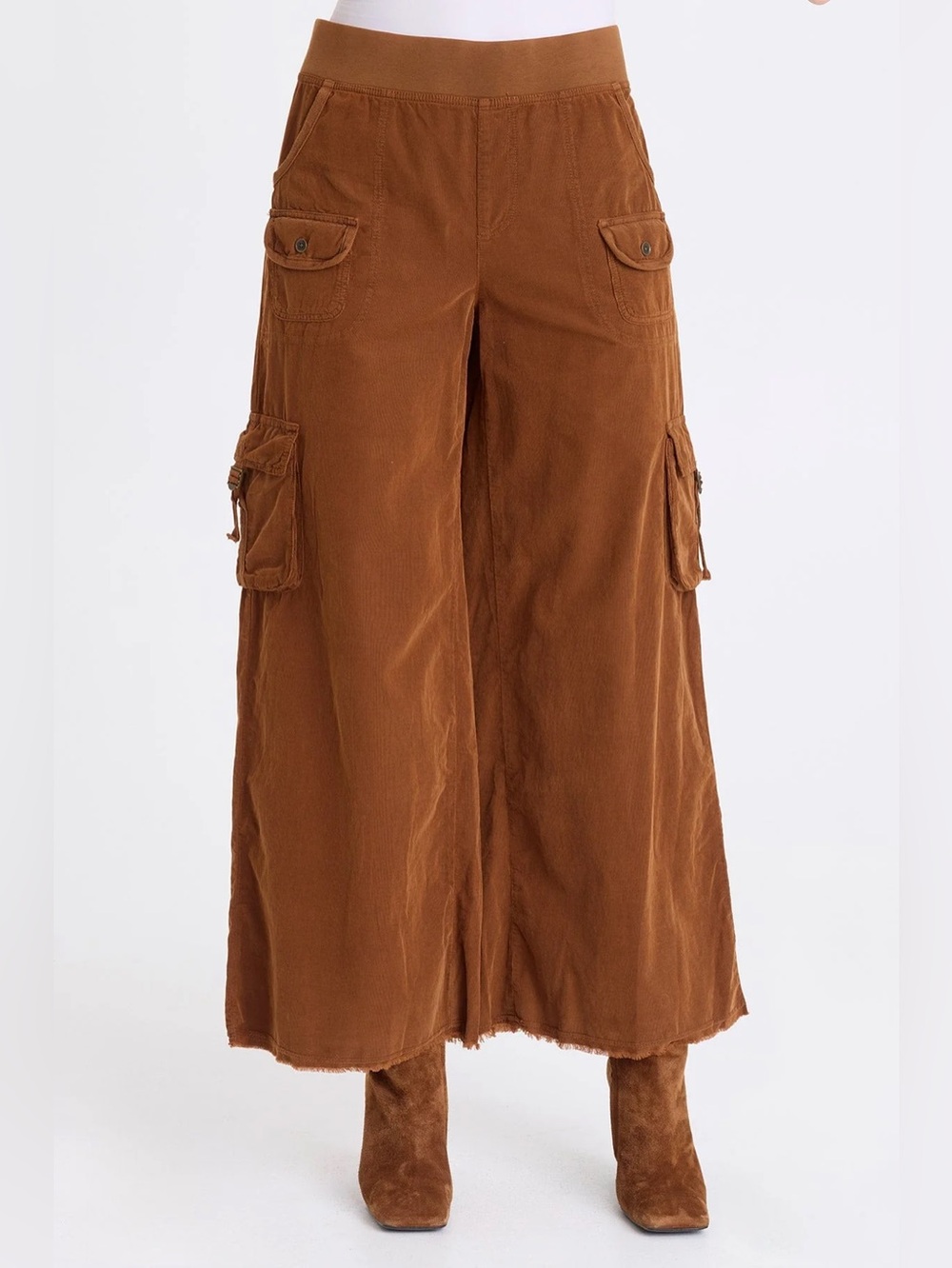 XCVI
NOLYN CORDUROY WIDE LEG CARGO